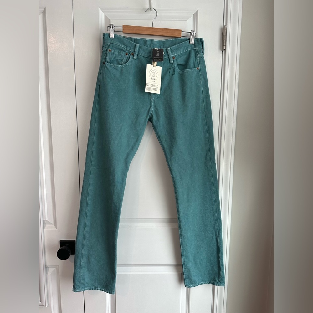 Urban Renewal Men’s Levi 501’s Blue Acid Wash Jeans NWT Size 30 X 32